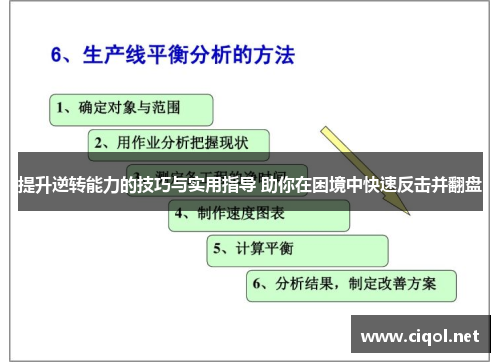 提升逆转能力的技巧与实用指导 助你在困境中快速反击并翻盘