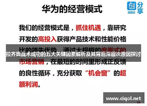 拉齐奥战术成功的五大关键因素解析及其背后深层次原因探讨